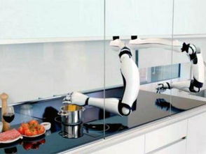 解放双手的厨师机器人,以后人类不用做饭了